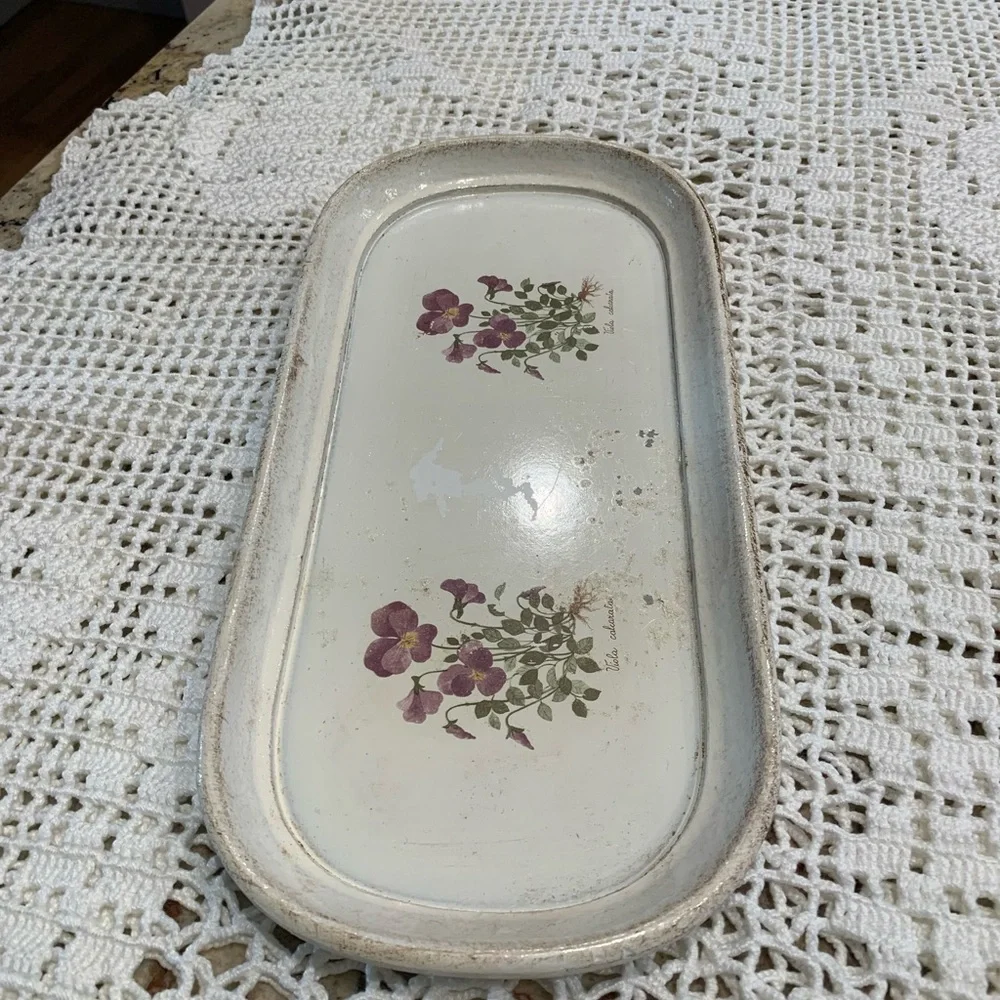Vintage Florentine Italian Traditional tray.